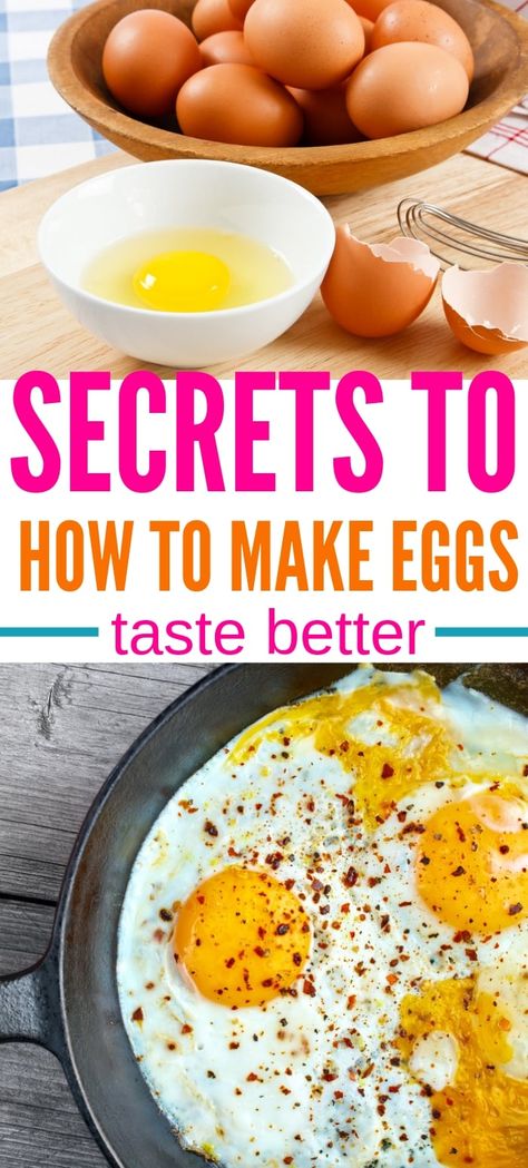 The Best Kept Secrets To How To Make Eggs Taste Better Ways To Make Eggs, Ways To Cook Eggs, How To Make Eggs, Over Easy Eggs, Eggs Breakfast, Boiled Egg Diet, Homemade Pesto, Egg Diet, Egg Bites