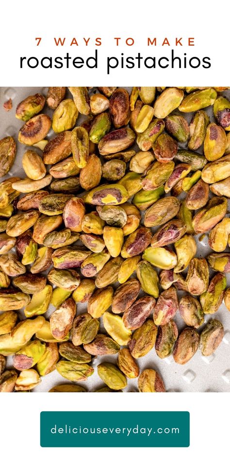 Honey Roasted Pistachios, How To Roast Pistachios, Salted Pistachio Recipes, Smoked Pistachios Recipe, Pistachio Snack Ideas, Pistachio Nuts Recipes, Seasoned Pistachios, Pistachio Recipes Savory, Pistachio Recipes Healthy