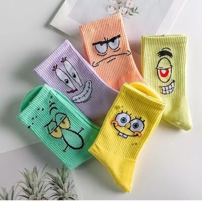 Spongebob Plankton, Socks Aesthetic, Nike Socks, Cute Nikes, Cute Socks, Birthday Wishlist, Cute Sets, Cool Socks, Cotton Socks