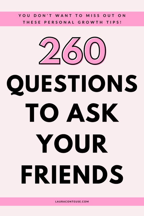 260 Fun Questions to Ask Your Friends to Bond Good Questions To Ask A Guy Friend, 21 Questions For Friends, Questions To Ask Your Best Friend Deep, 100 Questions To Ask Your Best Friend, Best Friend Questions To Ask About Me, Best Friend Questions To Ask Juicy, Questions To Ask Your Male Best Friend, How To Ask Good Questions, Deep Questions For Best Friends