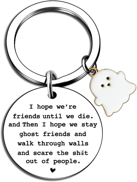 Unique Birthday Soul Sisters Bestie Classmates. *This may contain affiliate Links* Friend Keychains, Long Distance Friendship Gifts, Distance Friendship, Funny Keychain, Long Distance Friendship, Women Friends, Friendship Humor, Funny Birthday Gifts, Unique Birthday