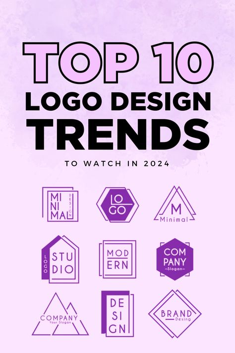 Learn about the different logo design trends that can create a memorable and strong first impression. Check out our blog now! #Logo #LogoDesign #Blog #Blogpost #BestBlogs #Article #GraphicDesign 2024 Logo Trends, Logo Trends 2024, Different Logo Design, 10 Logo Design, Top 10 Logo, Logo Trends, Ui Design Trends, 10 Logo, Logo Design Inspiration Branding