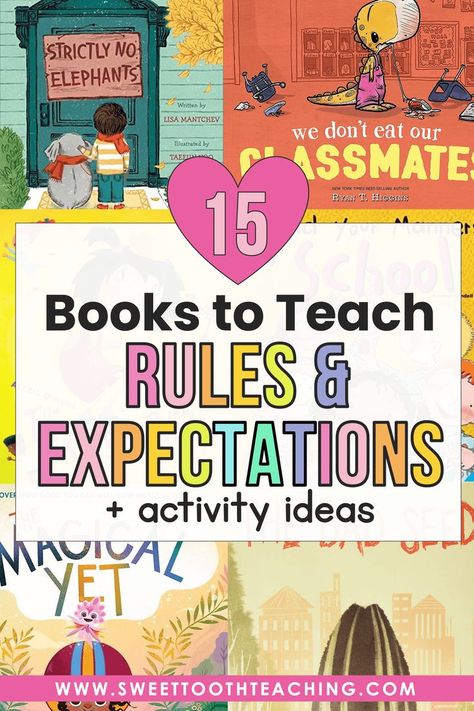 Rules For 1st Grade Classroom, First Week Grade 1 Activities, First Grade Beginning Of The Year Activities, First Day Of School Book And Activity, Books For The First Week Of School, Read Aloud Expectations Anchor Chart, First Week Of School 1st Grade, Back To School Books 1st Grade, Kindergarten Activities First Week