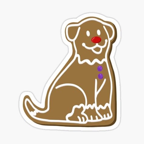 🐾🍪 Gingerbread Dog Holiday Fun! 🍪🐾

Celebrate the season with our adorable Gingerbread Dog design! Perfect for dog lovers who want a cute, festive touch for shirts, mugs, or decor. Sweet, cozy, and full of holiday cheer! 🎄❤️

#GingerbreadDog #HolidayPetDesign #DogLoverGifts #FestiveFun #ChristmasPetStyle #HolidayDecor #GingerbreadPup Gingerbread Dog, Dog Sticker, Dog Holiday, Dog Stickers, Christmas Animals, Cakes And More, Dog Design, Animal Design, Holiday Cheer