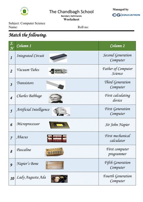 History and Generation of computer online worksheet for Grade 7 and 8. You can do the exercises online or download the worksheet as pdf. Computer Classroom Decor, Computer Worksheet, Computer Questions, Computer Activities For Kids, Computer Generation, Questions For Kids, Teaching Computers, Teaching Reading Comprehension, Geography Worksheets