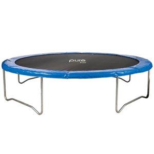 Pure Fun 13ft Outdoor Trampoline Trampoline Games, Outdoor Trampoline, Backyard Trampoline, Best Trampoline, Trampoline Workout, Galvanized Iron, Adjustable Standing Desk, Fitness Products, Backyard Playground