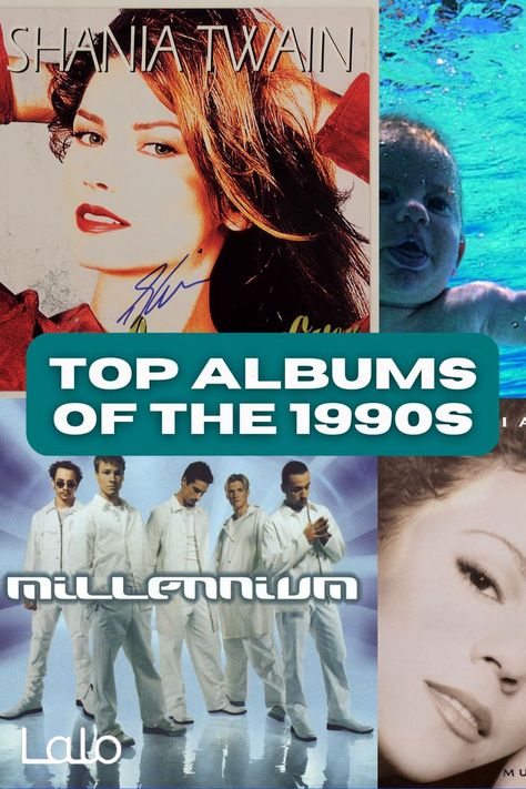 The ‘90s was an exciting decade for music. A variety of genres and sounds were huge in the ‘90s. Whether you were into alternative, rock, hip-hop, or pop, many talented recording artists in the ‘90s left their unforgettable mark on the music industry. So whether you’re looking for some songs to add to your ‘90s playlist or just want to explore the hits of decades past, here’s a roundup of the top selling albums of the ‘90s that you’ll have on constant rotation. Popular In The 90s, 90’s Music, 90s Music Aesthetic, 90s R&b Aesthetic, Best 90s Songs, 90s Music Artists, R&b Aesthetic, 90s Playlist, 90s Artists