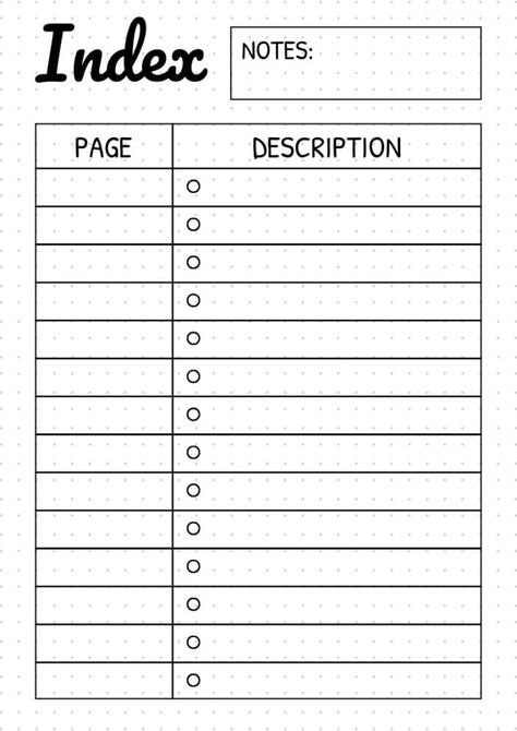 Doodle Simple Bullet Journal Table Of Contents Bullet Journal Table Of Contents, Journal Table Of Contents, Table Of Contents Design Layout, Index Template, Bullet Journal Index Page, Simple Bullet Journal, Doodle Simple, Table Of Contents Design, Bullet Journal Index