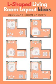 Here are L-shaped living room floor plans to help you find the best layout. #livingroomlayout #L-shapedlivingroom #livingroomfloorplan #l-shapedlivingroomlayout #interiordesign Lounge Room Floor Plan, Living Room Designs Floor Plan, L Living Room Layout, L Shaped Great Room Layout, L Shaped Living Room And Dining Room, Awkward Shaped Living Room Layout, L Shaped Layout Floor Plans, L Shape Room Layout, L Shape Living Dining Room Layout