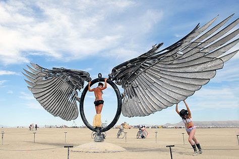 Burning Man Pictures, Burning Man Sculpture, Burning Man Style, Burning Man Art, Burning Men, Black Rock Desert, Burning Man Fashion, Black Rock City, Burning Man Festival