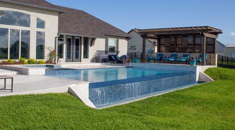 Why Build A Custom Infinity Pool? | Platinum Pools Swimming Pool Architecture, Small Infinity Pool, Infinity Pool Backyard, Pool Features, Pools Backyard Inground, Custom Swimming Pool, Pool Landscape Design, Backyard Small, Natural Swimming Pools