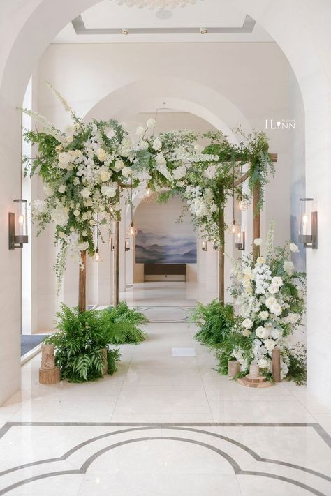 Wedding Pole Decorations, Wedding Entrance Arch Design, Entry Arch Wedding, Entrance Arch Wedding, Wedding Gate Entrance, Wedding Entrance Arch, Wedding Gate Decoration, Wedding Gate, Wedding Stages