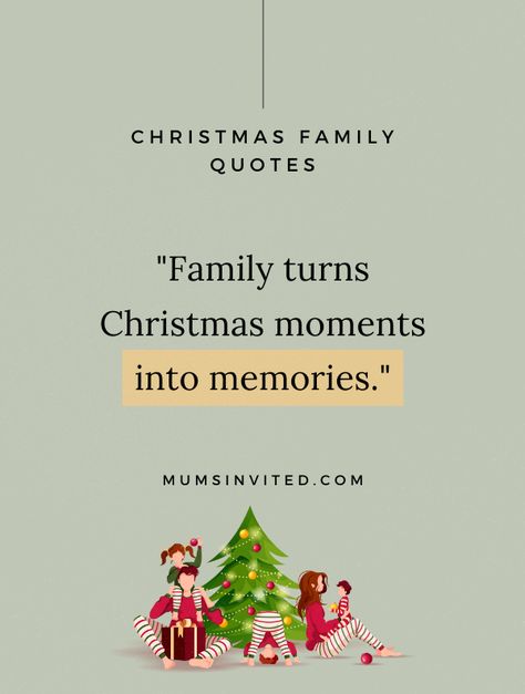 Get inspired by these heartwarming Family Christmas quotes. You'll find fun, funny, short, cute, and sweet quotes about Christmas and family memories. They are the best Christmas family quotes, sayings, greetings, wishes, captions for family Christmas pictures or to share on Instagram. Whether you have a blended, dysfunctional, estranged, long-distance or modern family, these inspirational Christmas quotes are perfect to capture the spirit of Christmas, spread love and make happy memories. Missing Family At Christmas Quotes, Christmas Time Quotes Family, Christmas Is About Family Quotes, Merry Christmas Long Distance Love, Christmas Pictures Quotes, Family Christmas Quotes Memories, Christmas Quotes Family Meaningful, Christmas And Family Quotes, Christmas Family Quotes Life Memories