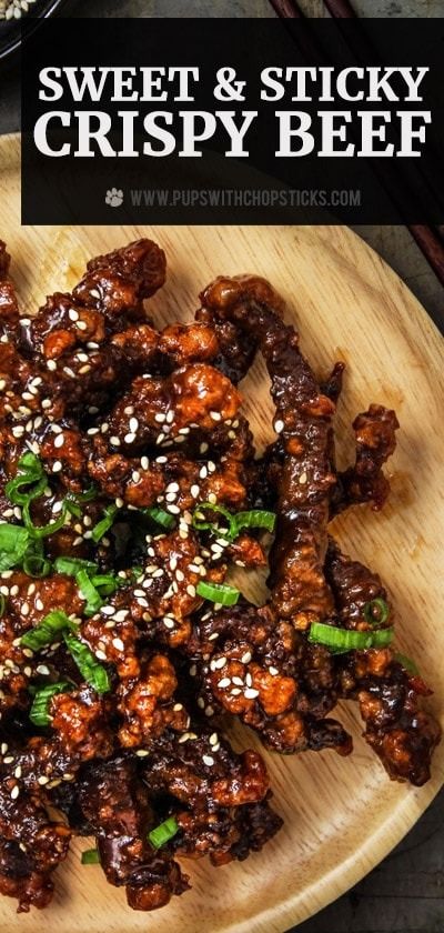 Spicy Beef Recipes For Dinner, Best Asian Dishes, Sticky Korean Beef, Sweet And Sticky Crispy Beef, Beef Schezuan Chinese Food, Easy Chinese Food Recipes Beef, Sweet Beef Recipes, Beef Angus Steak Recipes, Asian Meat Dishes