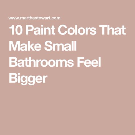 10 Paint Colors That Make Small Bathrooms Feel Bigger Bathroom Color Wall Ideas, Basement Bathroom Paint Ideas, Wall Paint For Small Bedroom, Bathroom Paint Colors Small Space, Best Half Bath Paint Colors, Paint Colour For Small Bathroom, Small Budget Bathroom Ideas, Two Color Bathroom Walls, Small Bathroom Ideas Colors Blue