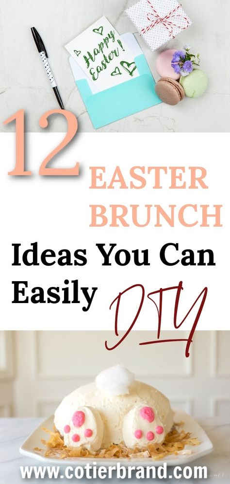 Whether you're following social distancing rules or hosting a small get together, we've got some great Easter Brunch ideas for you to try! Easter Hosting, Easter Brunch Decorations, Easter Brunch Ideas, Easter Brunch Buffet, Easter Brunch Menu, Easter Party Food, Adult Easter, Easter Lunch, Easter Gathering