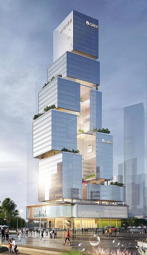 Hi Friends Some Surprise able Thing is waiting for you Highrise Buildings Architecture, Sky Scrapers Architecture, Portfolio Architecture Design, Highrise Architecture, Dynamic Architecture, Tower Architecture, Architecture Photography Buildings, Modern Skyscrapers, Concept Models Architecture