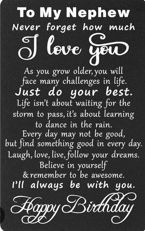 💥💥💥A huge shout out to my 1st nephew on his 31st Birthday🎂🎈🌟! I love you nephew so very much!!! Have a blessed day!! Love, TiTi💕 Birthday Greetings For Nephew, Happy Birthday Grandson Images, Happy Birthday Wishes Nephew, Blessed Birthday Wishes, Birthday Greetings For Brother, Nephew Birthday Quotes, Happy Blessed Birthday, Birthday Grandson, Cool Happy Birthday Images