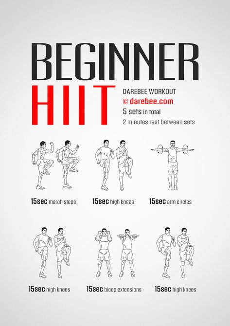 Hiit Workouts Beginners, Hit Cardio For Beginners, Easy Morning Stretches, Weighted Cardio Hiit Workout, Hiit Cardio Workouts At Home Fat Burning, Endomorph Workout, Beginner Hiit Workout, Beginner Hiit Workout At Home Low Impact, Cardio Moves For Hiit