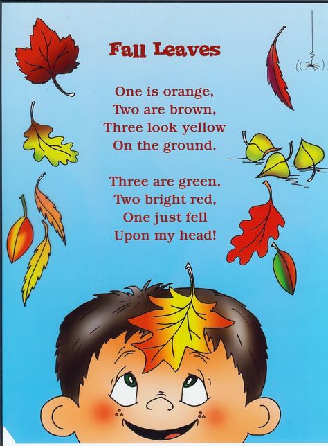 fall harvest poems for preschoolers | Blog Archive Fall Leaves Funny Picture Poems For Kids Covi̇d Positive Test, Harvest Poems, Autumn Preschool Theme, Infant Curriculum, Preschool Poems, Autumn Poems, Fall Songs, Poetry For Kids, Preschool Projects