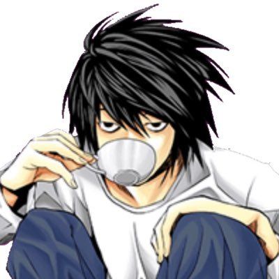 Chicas Punk Rock, L Icon, L Lawliet, Notes Art, Anniversary Event, Line Sticker, Art References, Pics Art, An Anime