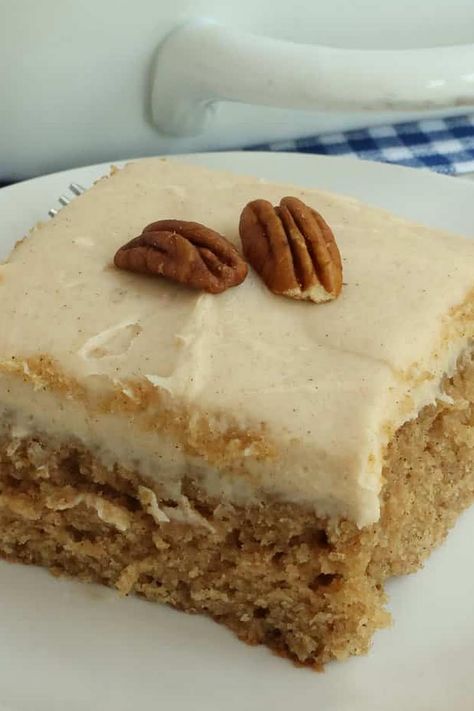 Apple Sauce Cake Applesauce Cake Recipe, Applesauce Spice Cake, Small Town Woman, Cinnamon Cream Cheese, Protein Cake, Applesauce Cake, Apple Sauce, Rum Cake, Cinnamon Cream Cheese Frosting