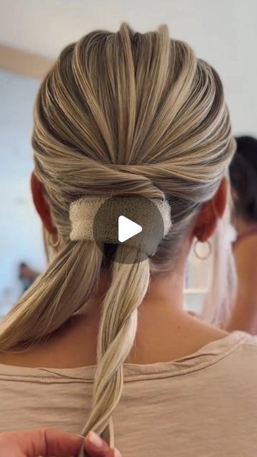 Bun Prom Hairstyles Tutorial, Wedding Hairstyles Simple Updo, Formal Hair Updo Tutorial, Bridal Buns Low, Hairstyle For Bridesmaid Medium, Classic Hair Updo Classy, Wedding Day Low Bun, Sleek Bun Updo Wedding, Low Bun Diy Tutorials