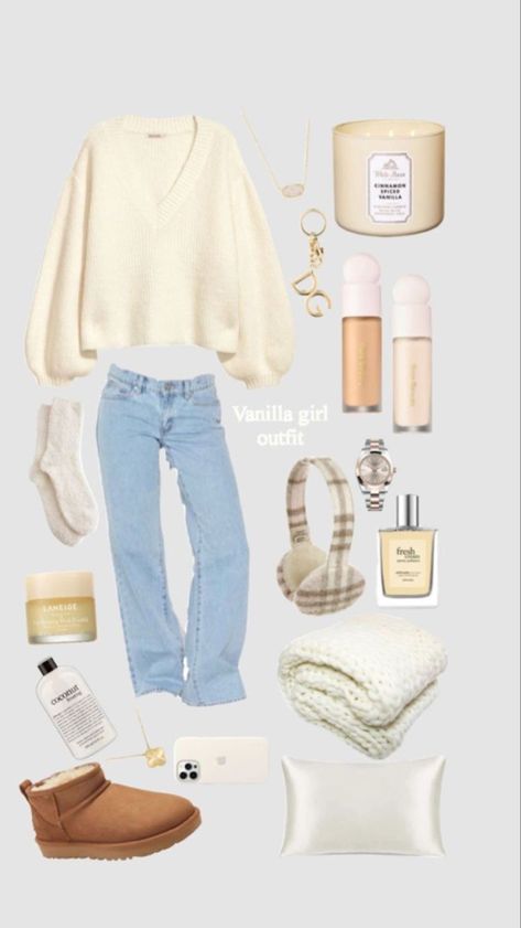 Vanilla Girl, Casual Preppy Outfits, Trendy Outfits For Teens, Cute Lazy Day Outfits, Mode Casual, Cute Preppy Outfits, School Looks, Stockholm Fashion, Simple Trendy Outfits