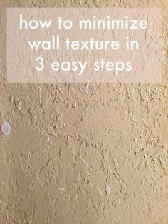 How To Texture Wall, Fix Textured Walls, How To Update Textured Walls, Sanding Textured Walls, How To Paint A Textured Wall, How To Smooth Textured Walls, Bathroom Wall Texture Ideas, Decorative Plaster Wall Texture, Easy Wall Texture Ideas