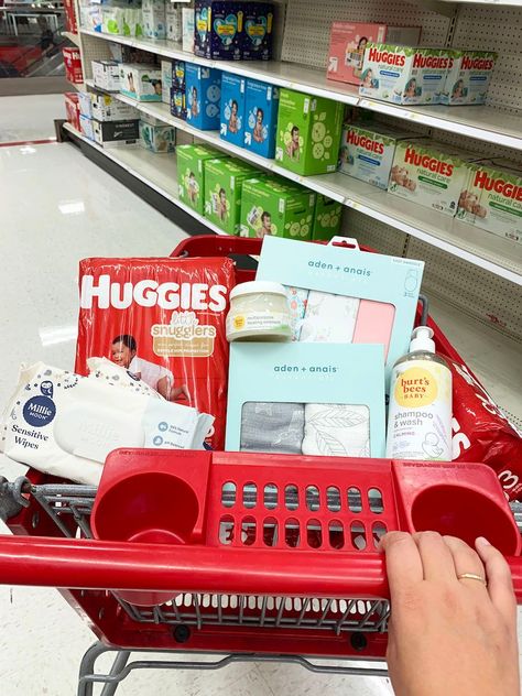 Heading out on your next Target run? One mom rounded up her favorite baby brands and products to shop at Target—see the list! #target #targetfavorites #targetmomfavorites #momfavorites #productrecommendations #targetrecs #babyproducts Baby Shopping List, Aden Anais Swaddle, Target Run, Baby Brands, Target Baby, Target Gift Cards, Burts Bees Baby, Baby Advice, Baby Shampoo