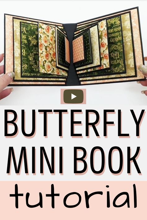 Mini Altered Books, Diy Pop Up Book Tutorials, Diy Mini Album Tutorial, Mini Book Tutorial, Scrapbook Albums Tutorial, Mini Scrapbooks, Book Tutorial, Diy Mini Album, Christmas Mini Albums