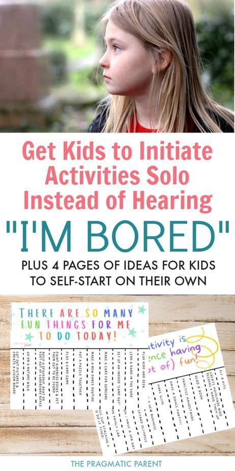 40+ self-starter ideas for kids who say "I'm Bored." Reasons kids complain they're bored & ideas for kids to self initiate activities independently. Bored Ideas For Kids, Starter Ideas, Preschool Behavior, Bored Ideas, Boredom Busters For Kids, Bored Jar, Bored Kids, Keeping Kids Busy, Toddler Behavior