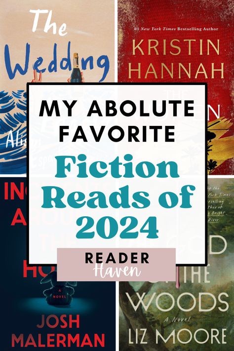 Here are the absolute best fiction books I've read in 2024 (so far), from contemporary fiction to mystery, historical fiction, and beyond! Travel Fiction Books, Best Books To Read In Your 40s, Top Historical Fiction Books, Interesting Books To Read Novels, Popular Books To Read 2024, 2024 Historical Fiction, Books Historical Fiction, Best Audiobooks 2024, Best Books To Read In 2024 For Women