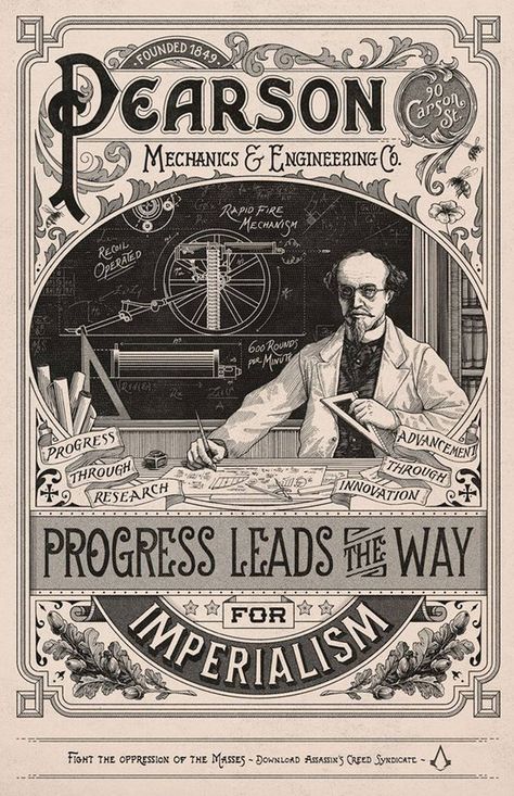 VICTORIAN DESIGN– Heritage Type Co. Vintage Graphic Design, Vintage Typography, Victorian Poster, Victorian Lettering, Assassins Creed Syndicate, Etiquette Vintage, Old Advertisements, Victorian Design, Foto Vintage