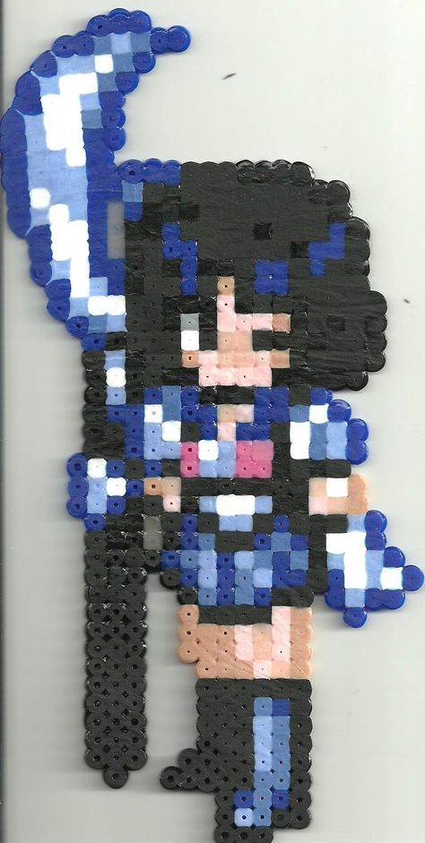 Saturn by Ravenfox-Beadsprites Cute Crafts, Perler Beads, Sailor Moon, Crochet Necklace, Deviantart, Moon, Beads, Crochet, Art