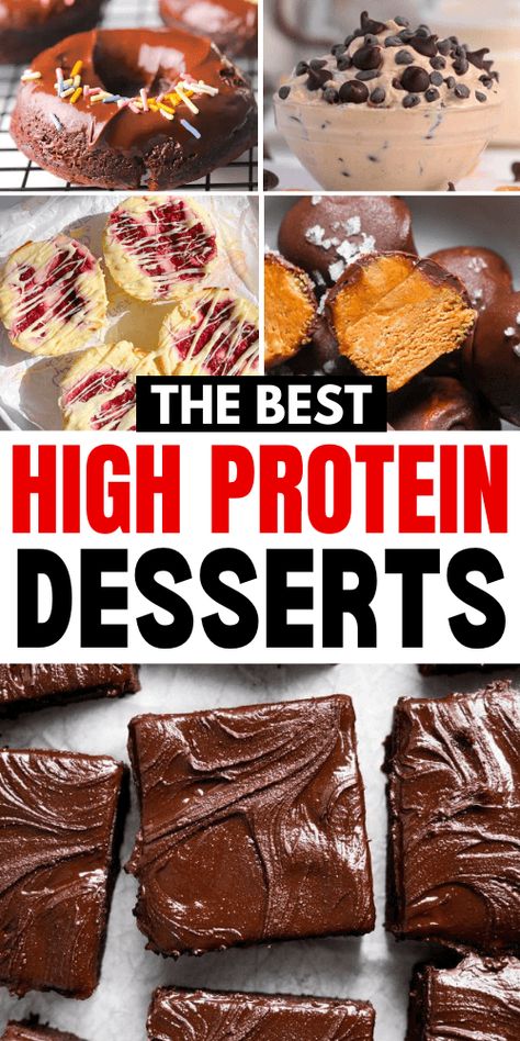 high protein desserts Bariatric Desserts Sugar Free, Healthy Low Fat Desserts, Healthy High Protein Dessert, Bariatric Sweet Treats, Sugar Free Low Carb Desserts Easy, Low Fat Desserts Healthy, Low Carb High Protein Desserts, High Protein Low Sugar Desserts, High Protein Low Carb Recipes Snacks