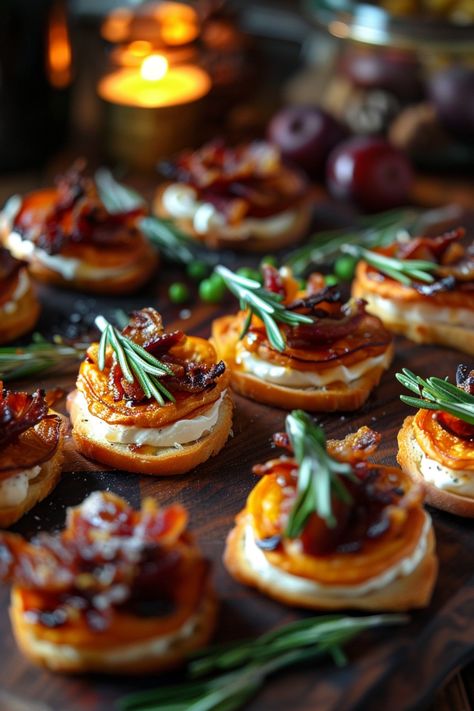 Discover delicious Thanksgiving appetizers that are perfect for your holiday gathering! From easy finger foods to creative party snacks, these Thanksgiving appetizer ideas will impress your guests. Whether you're looking for traditional favorites or unique twists on classic recipes, we have a variety of options to suit every taste. Wow your friends and family with these flavorful Thanksgiving appetizers that are sure to be a hit at any celebration. What To Bring For Thanksgiving Dinner, Must Have Thanksgiving Dishes, Thanksgiving Traditional Food, Boujee Thanksgiving Food, Appetizers For Fall Party, Elegant Fall Appetizers, Cute Fall Appetizers, Thanksgiving Canapes, Meatball Party Appetizers