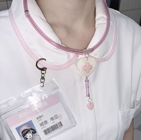 Kawaii Doctor Aesthetic, Pink Doctor Aesthetic, Mikan Tsumiki Aesthetic, Hospital Core, Menhera Aesthetic, Hospitalcore Aesthetic, Mikan Tsumiki, Nurse Aesthetic, Hospital Nurse