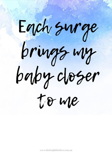 Labour Affirmations, Positive Pregnancy Quotes, Birth Mantras, Birth Inspiration, Birthing Affirmations, Motherhood Affirmations, Hypnobirthing Affirmations, Birth Space, Natural Birthing