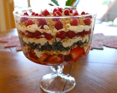 Greek Yogurt And Fruit, Fruit Champagne, Breakfast Yogurt Parfait, Fruit And Cream, Yogurt And Fruit, Fruit Trifle, Fruit Cream, Fruit Parfait, Fruit Yogurt