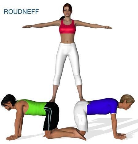 3 People Yoga Poses, Three Person Yoga Poses, 3 Person Yoga Poses, Funny Yoga Poses, Two People Yoga Poses, Yoga Posses, Gymnastics For Beginners, Couples Yoga Poses, Acro Yoga Poses