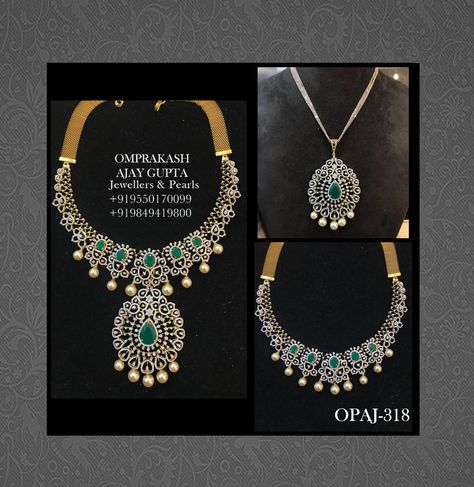 Classy & Elegant Diamond Necklace !! Internationally Certified VVS-EF Diamonds(Omprakash AJAY GUPTA Jewellers, +919550170099) Omprakash Jewellers, Elegant Diamond Necklace, Choker Diamond, Gold Pendent, Diamond Necklace Designs, Bridal Jewelry Collection, Diamond Jewel, Gold Bangle Bracelet, Diamond Jewellery