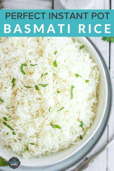 Instant Pot Basmati Rice, Coconut Basmati Rice, Basmati Rice Recipes, Rice On The Stove, Cooking Basmati Rice, Delicious Rice, Bird Feeding, How To Cook Rice, Insta Pot