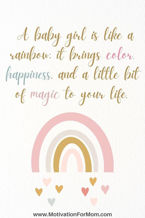 This list of baby girls quotes are all so great at explaining the joys of having a sweet baby girl. They are all quotes about having a daughter, and what life is like when you are expecting a new baby girl. Quotes On Daughters, My Baby Girl Quotes, Baby Girl Quotes Daughters, Having A Baby Quotes, Baby Girl Announcement Quotes, Best Daughter Quotes, Baby Quotes Girl, Quotes For Baby Girl, Sweet Girl Quotes