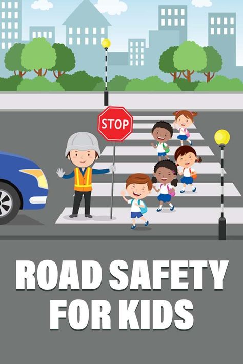 10 Road Safety Rules on the Road for Children. Road safety for children is an essential aspect of education that parents and teachers need to give them. Once children start going outside alone or with their friends, parents begin to get frightened for their children. Parents should educate their kids about traffic rules and road measures to prevent this situation. Here are some essential points your kid should know before going on the road. #Roadsafetyforkids #Roadsafetyrules Community Safety For Kids, Traffic Safety Preschool Activities, Traffic Activities Preschool, Kids Safety Poster, Traffic Rules For Kids, Safety Rules On Road, Health Brochure, Road Safety Tips, Road Safety Poster