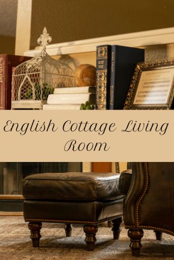 English Country Library Room, English Cottage Furniture Living Room, Devol Living Room, Classic British Style Interior, English Cottage Style Fireplace, Cozy Living Room Ideas On A Budget, English Cottage Mantle Decor, Cozy English Cottage Interior, English Cottage Style Paint Colors