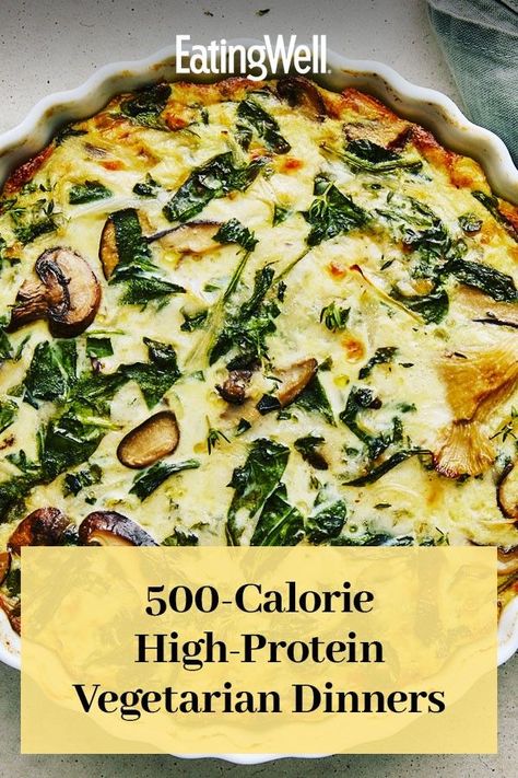 High Protein Dinner Recipes Vegetarian, Low Calorie Vegetarian Dinner Recipes, Low Cal Vegetarian Meals, Easiest Vegetarian Meals, Vegetarian Casseroles Healthy, Calorie Deficit Vegetarian, High Protein Vegetarian Recipe, Low Calorie Dinner Vegetarian, Low Calorie High Protein Vegetarian