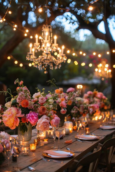 55+ Backyard Dinner Party Ideas - TastyInteriors Dinner Outdoor Party, Ground Table Dinner Parties, Outside Dinner Party Backyards Elegant, 60th Dinner Party Ideas, Garden Dinner Party Wedding, Backyard Summer Dinner Party, Christian Dinner Party, Backyard Dinner Birthday Party, Garden Party Dinner Ideas