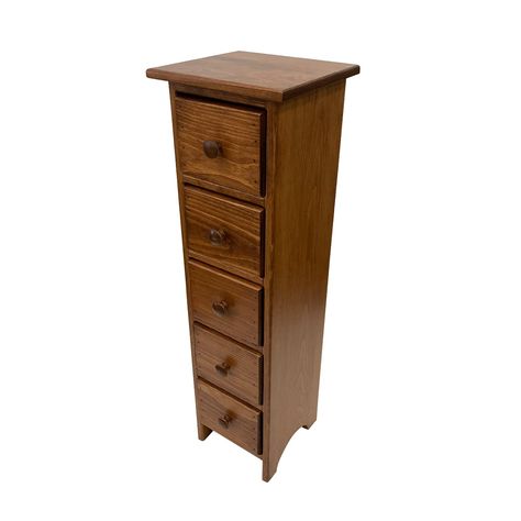 PRICES MAY VARY. AMISH NARROW DRAWER DRESSER - Amish furniture is celebrated for its simplicity, beauty, and solid craftsmanship. Utilize this slim chest of drawers as a closet organizer and storage solution for smaller clothing items such as lingerie, socks, and underwear or any clutter. VERSATILE NARROW CABINET FOR SMALL SPACES - Our narrow dresser for small spaces is designed to fit snugly in any small corner. Make it a jewelry chest or use it in your living room to neatly store books and DVD Lowes Closet System, Lowes Closet, Lingerie Socks, Narrow Dresser, 5 Drawer Storage, Narrow Cabinet, Craftsman Design, Store Books, Furniture Cabinet