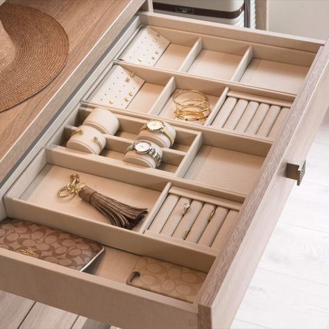 Neatsmith | Wardrobe Accessories Wardrobe Internals For Her, Walk In Closet Accessories Drawers, Accessory Drawer In Wardrobe, Drawer Organization For Jewelry, Accessories Tray In Wardrobe, Wardrobe Tray Drawers, Accessories Drawer In Wardrobe, Jewellery Drawer In Wardrobe, Bespoke Walk In Wardrobe